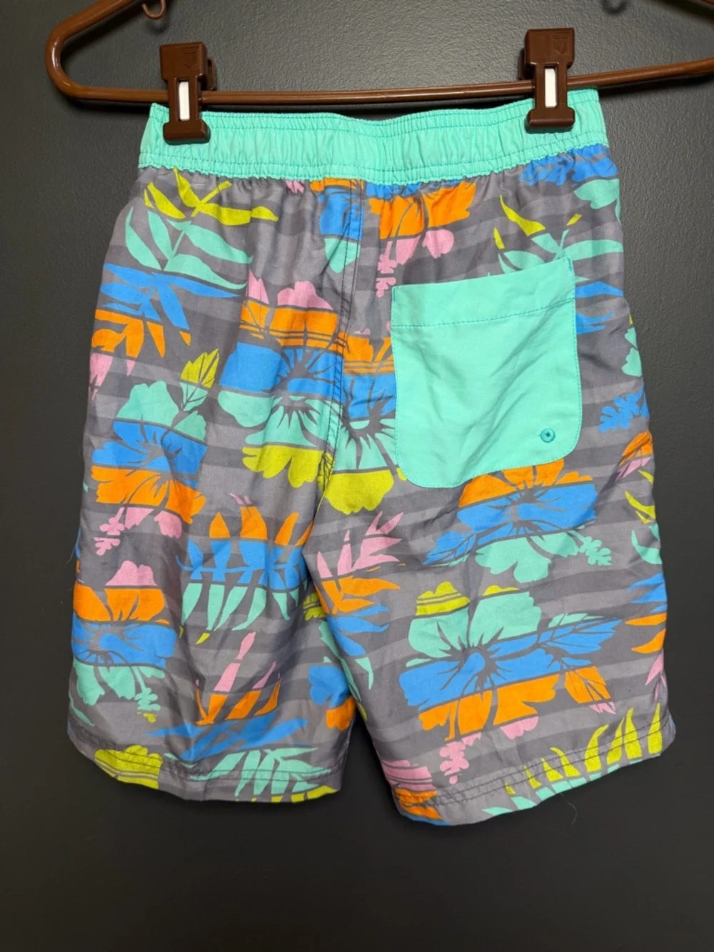 Speedo Swim Trunks | Size Boys Med 10/12 Tropical Floral UPF 50+ Swim Shorts NWT